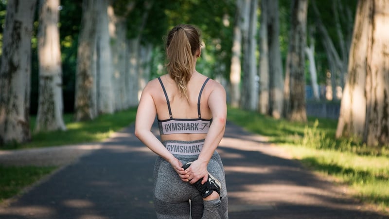 Woman doing exercise